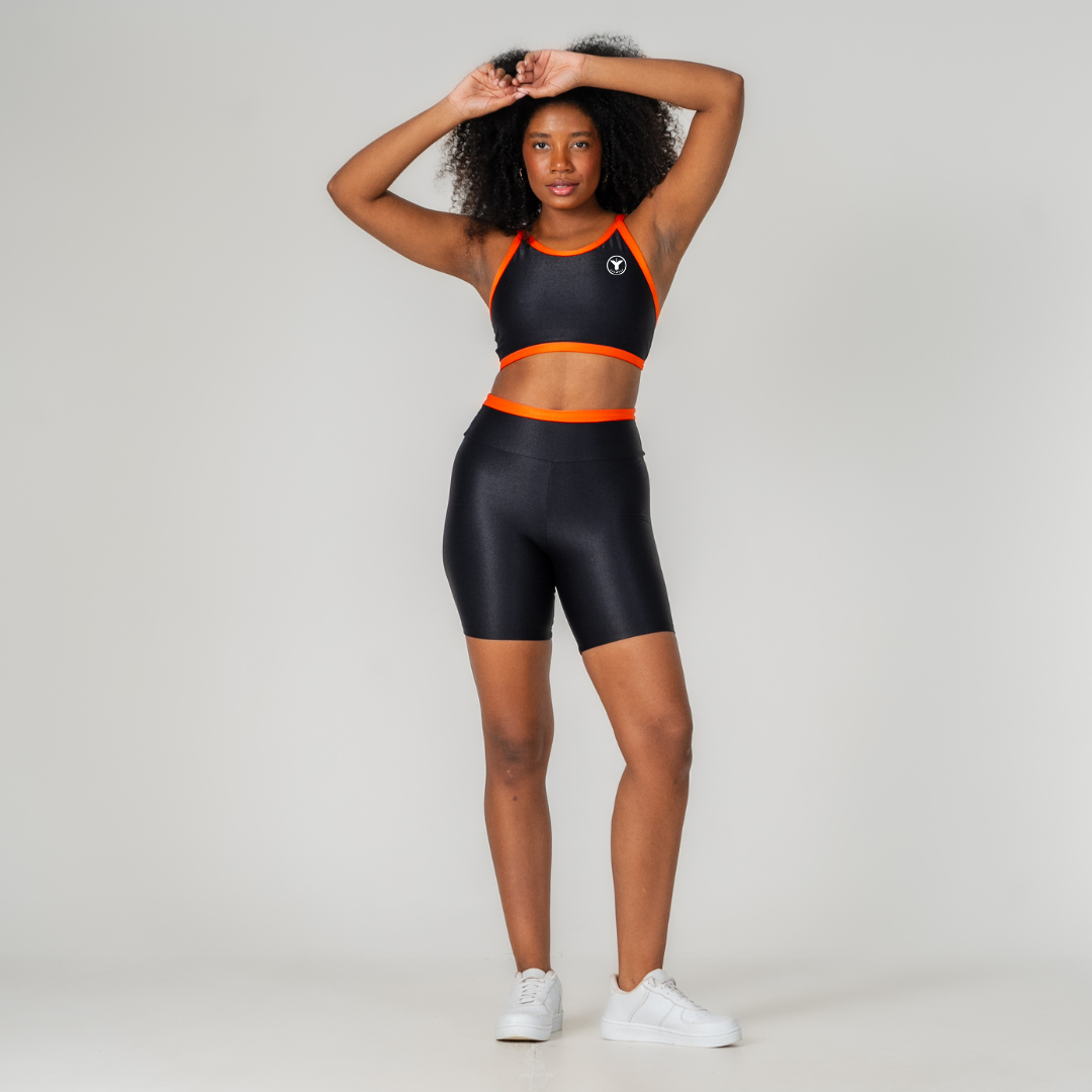 Nati 2-Piece Shorts & Bicolor Top Set - Glow Collection