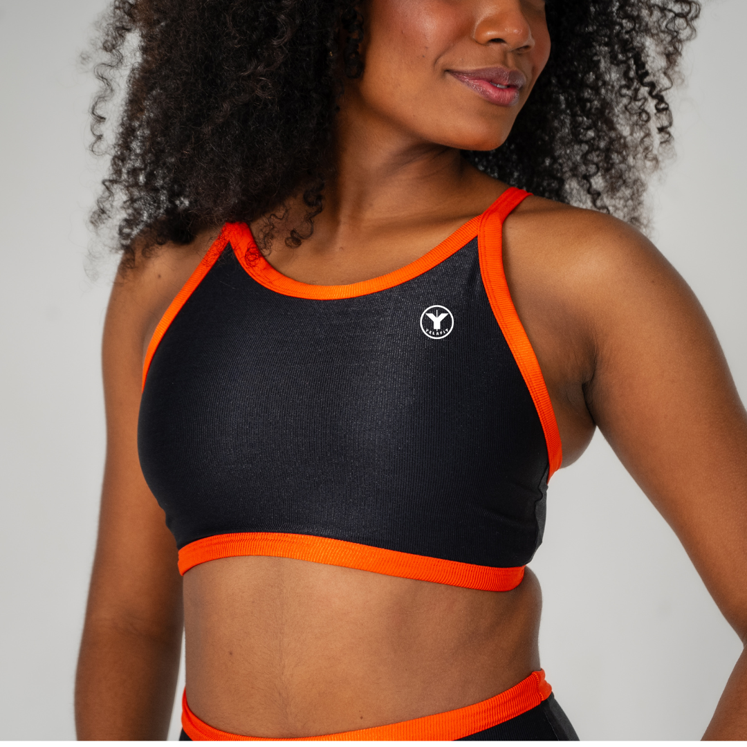 Nati 2-Piece Shorts & Bicolor Top Set - Glow Collection