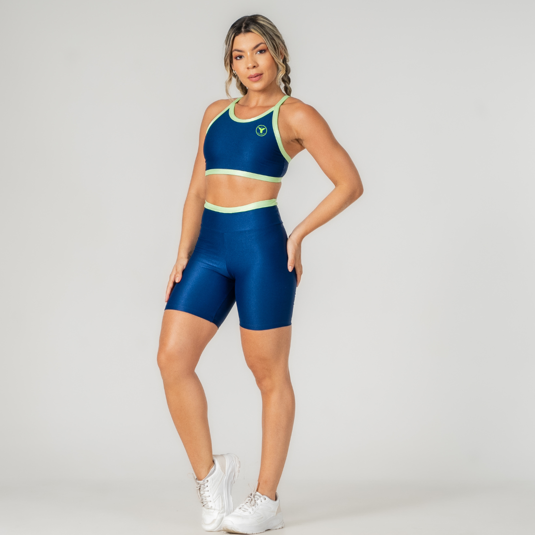 Nati 2-Piece Shorts & Bicolor Top Set - Glow Collection