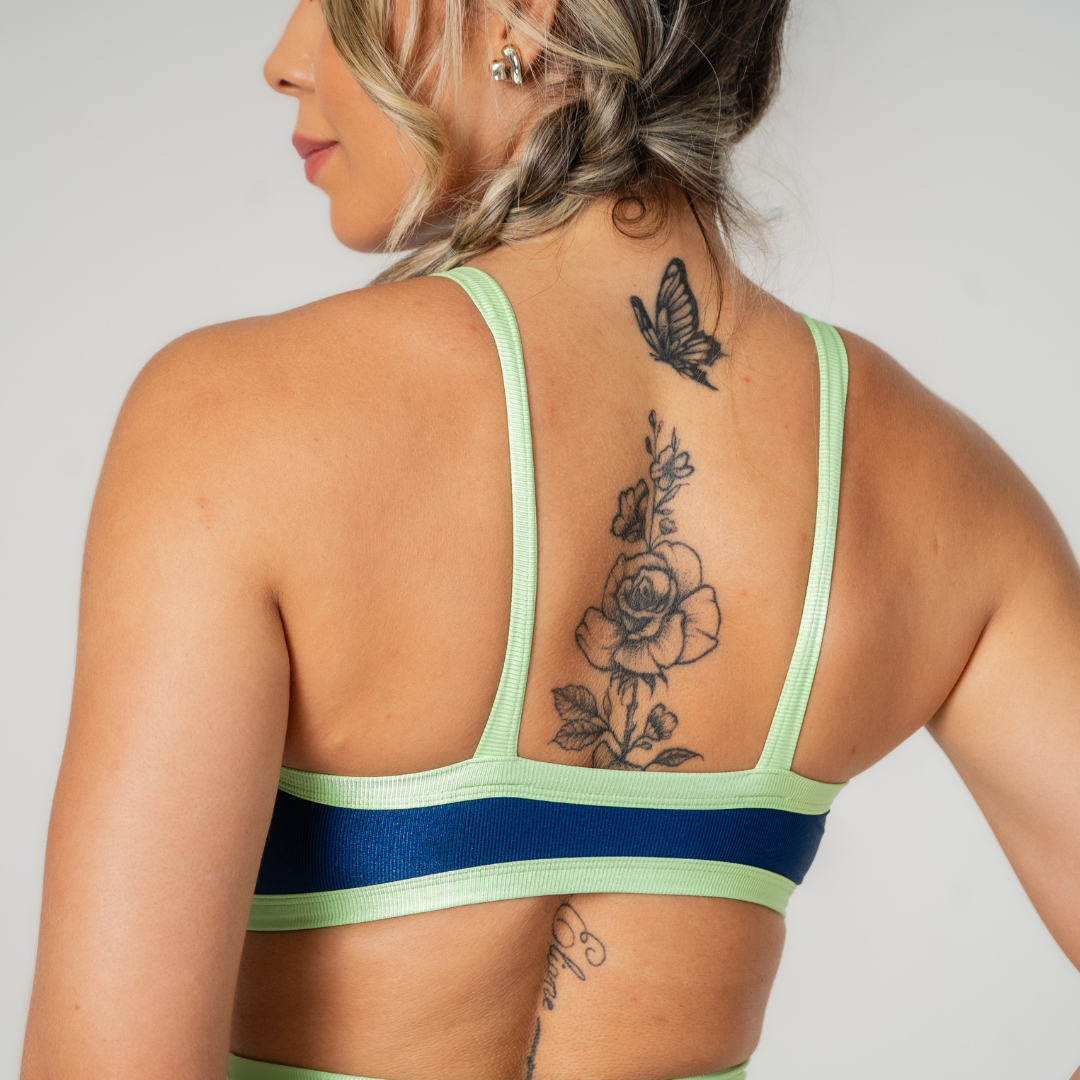 Nati 2-Piece Shorts & Bicolor Top Set - Glow Collection