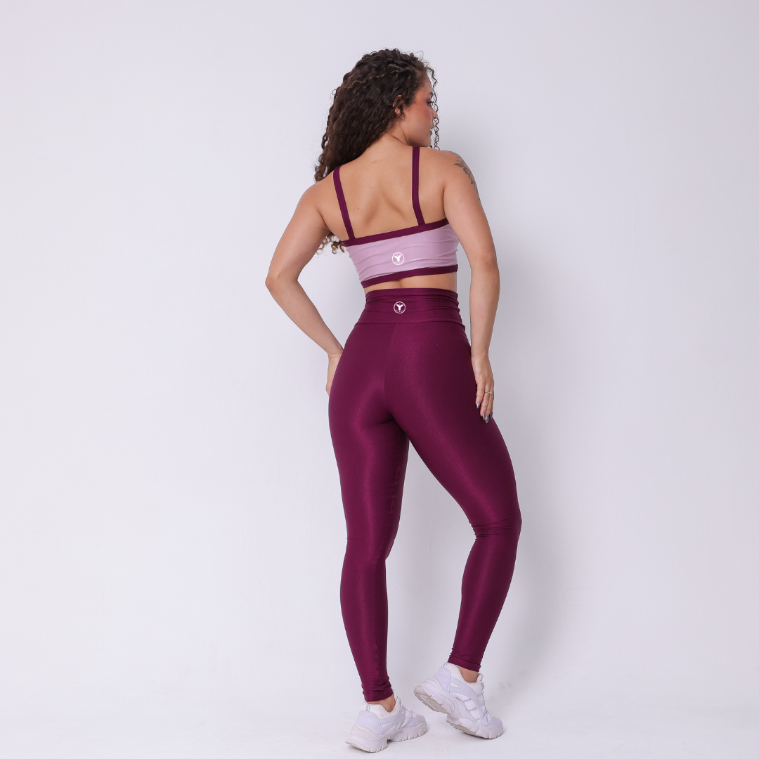 Luma 2-Piece Leggings & Bicolor Top Set - Glow Collection