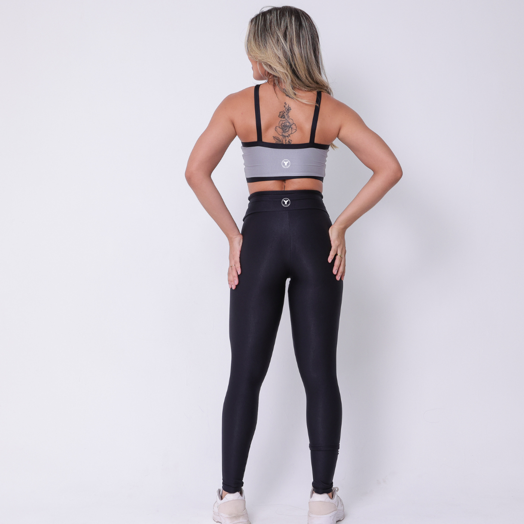 Luma 2-Piece Leggings & Bicolor Top Set - Glow Collection