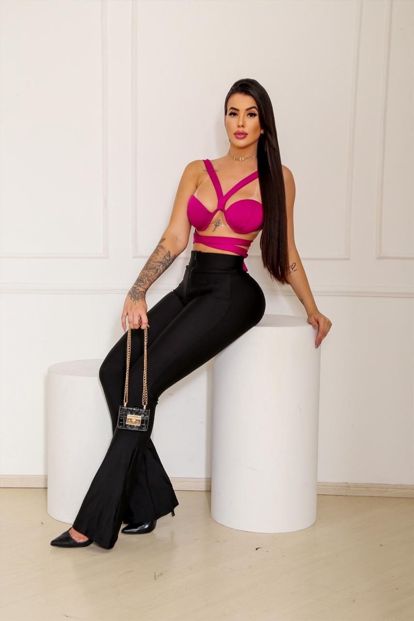 Lipo Tummy Control Flare Leggings