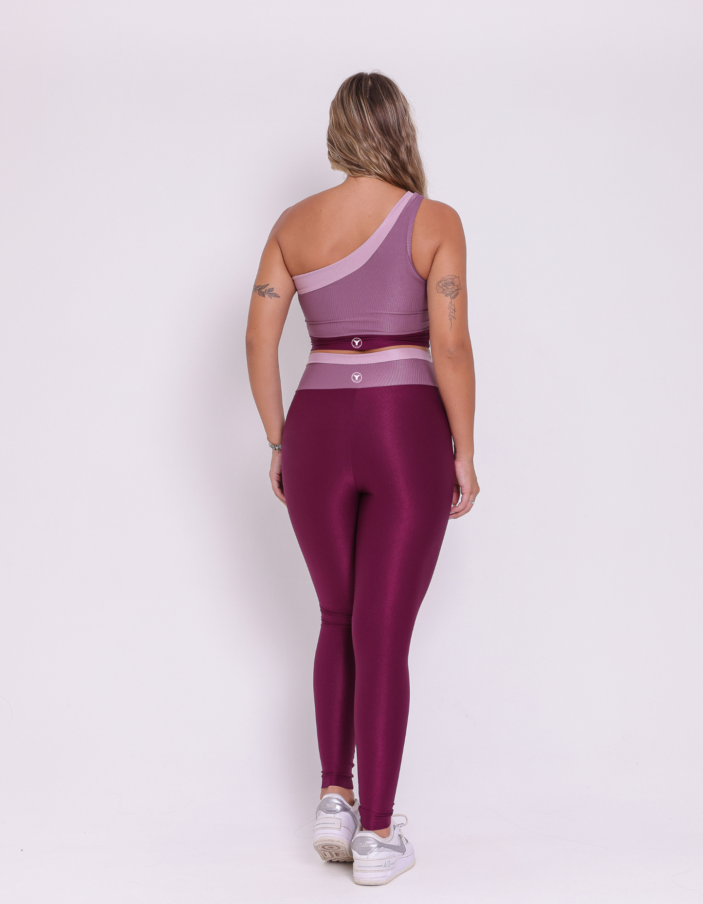Thai 2-Piece Leggings & Tricolor Top Set - Glow Collection