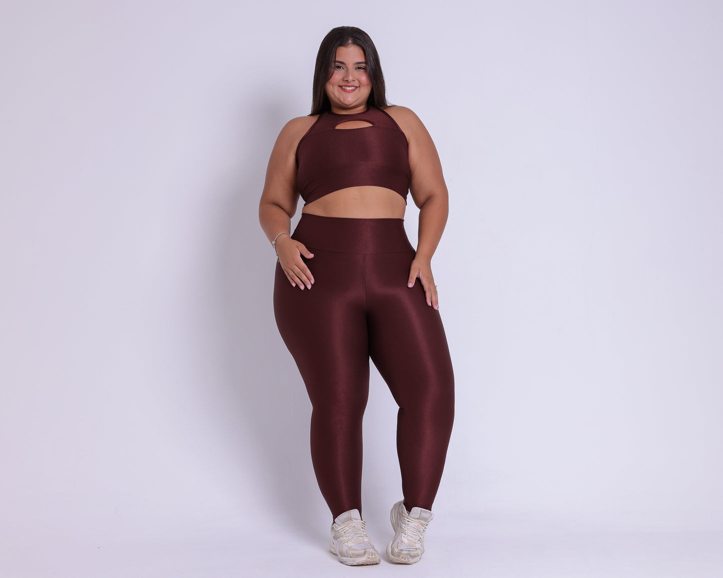 Juliana Plus 2-Piece Leggings & Top Set